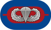 501st Airborne Infantry Regiment 1st Battalion Oval Decal