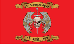 105th Engineering Group Decal