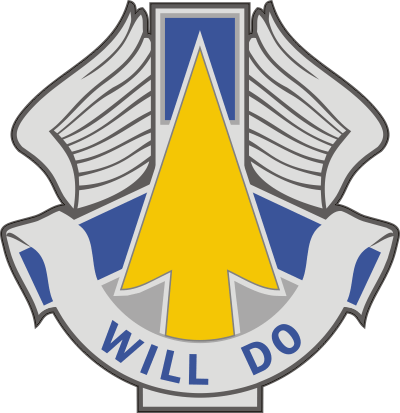 110th Aviation Brigade DUI Decal