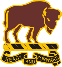 10th Cavalry Regiment DUI - Right Decal