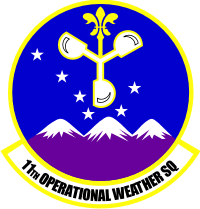 11th Operational Weather Squadron (Color) Decal