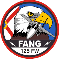 125th Fighter Wing - Florida Air National Guard Decal