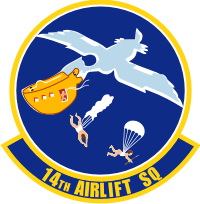 14th Airlift Squadron Decal