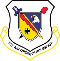 152nd Air Operations Group Decal