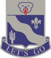 153rd Infantry Regiment DUI Decal