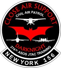 CAP NY 156th Civil Air Patrol Squadron – Close Air Support Decal
