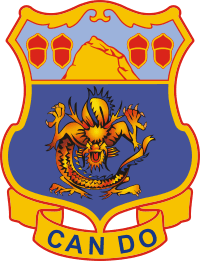 15th Infantry Regiment DUI Decal