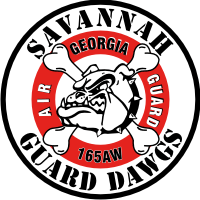 165th Airlift Wing - Georgia Air National Guard Decal