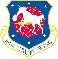 167th Airlift Wing Decal