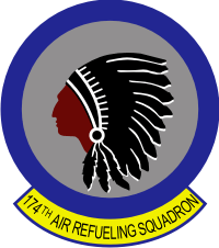 174th Air Refueling Squadron – Iowa Air National Guard Decal