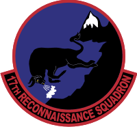 17th Reconnaissance Squadron Decal
