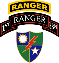 1st Battalion 75th Ranger Regiment Decal