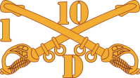 1D-10 Cavalry Decal