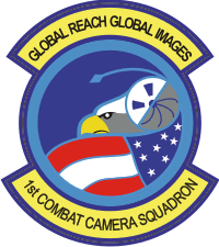 1st Combat Camera Squadron (v2) Decal