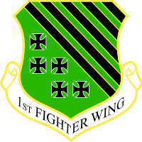 1st Fighter Wing Decal