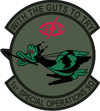 1st Special Operations Squadron (v2) Decal