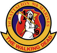 1st Battalion 9th Marines (v2) Decal