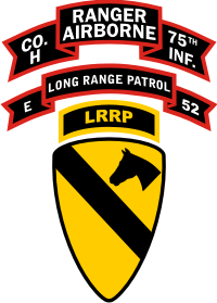 1st Cavalry Long Range Recon Patrol Decal
