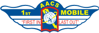 1st AACS Airways & Air Communications Service Squadron - Mobile Decal