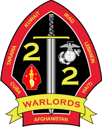 2nd Battalion 2nd Marines 2nd Marine Division – 2 Decal