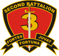 2nd Battalion 3rd Marines Decal
