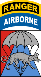 D Company 2-501 Parachute Infantry Regiment Ranger Airborne Decal
