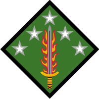 20th Support Command SSI Decal