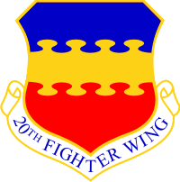 20th Fighter Wing Decal