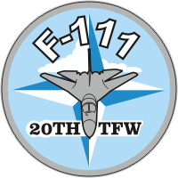 20th Tactical Fighter Wing Decal