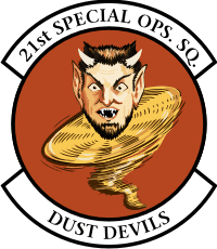 21st Special Operations Squadron Decal