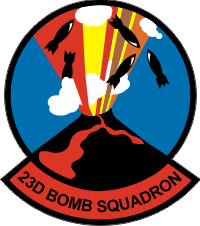 23rd Bomb Squadron Decal