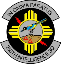 250th Intelligence Squadron – New Mexico Air National Guard Decal