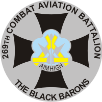 269th CAB Black Barons Decal