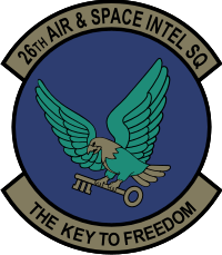 26th Air and Space Intelligence Squadron Decal