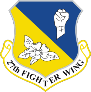 27th Fighter Wing Decal
