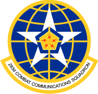 283rd Combat Communications Squadron  Decal