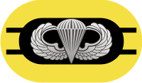 2nd Battalion 509th Parachute Infantry Regiment Oval Decal