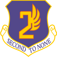 2nd Air Force Decal