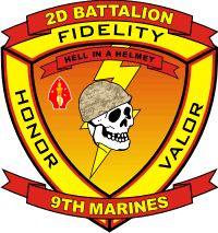 2nd Battalion 9th Marines Decal