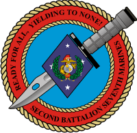 2nd Battalion 7th Marines Decal