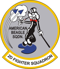 2nd Fighter Squadron Decal