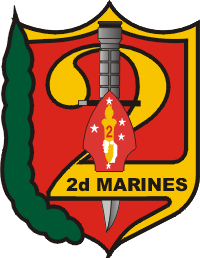 2nd Marine Regiment Decal