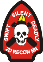 2nd Recon Battalion Decal