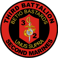 3rd Battalion 2nd Marines Decal