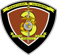 3rd Battalion 3rd Marines Decal