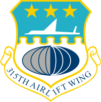 315th Airlift Wing Decal