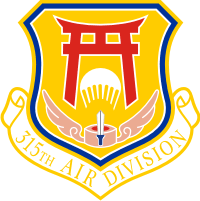 315th Air Division Decal
