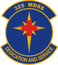 325th Medical Support Squadron Decal