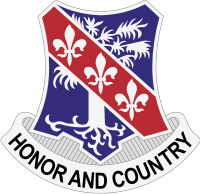 327th Infantry Regiment DUI Decal