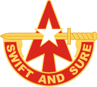 32nd Army Air Defense Artillery Command Decal